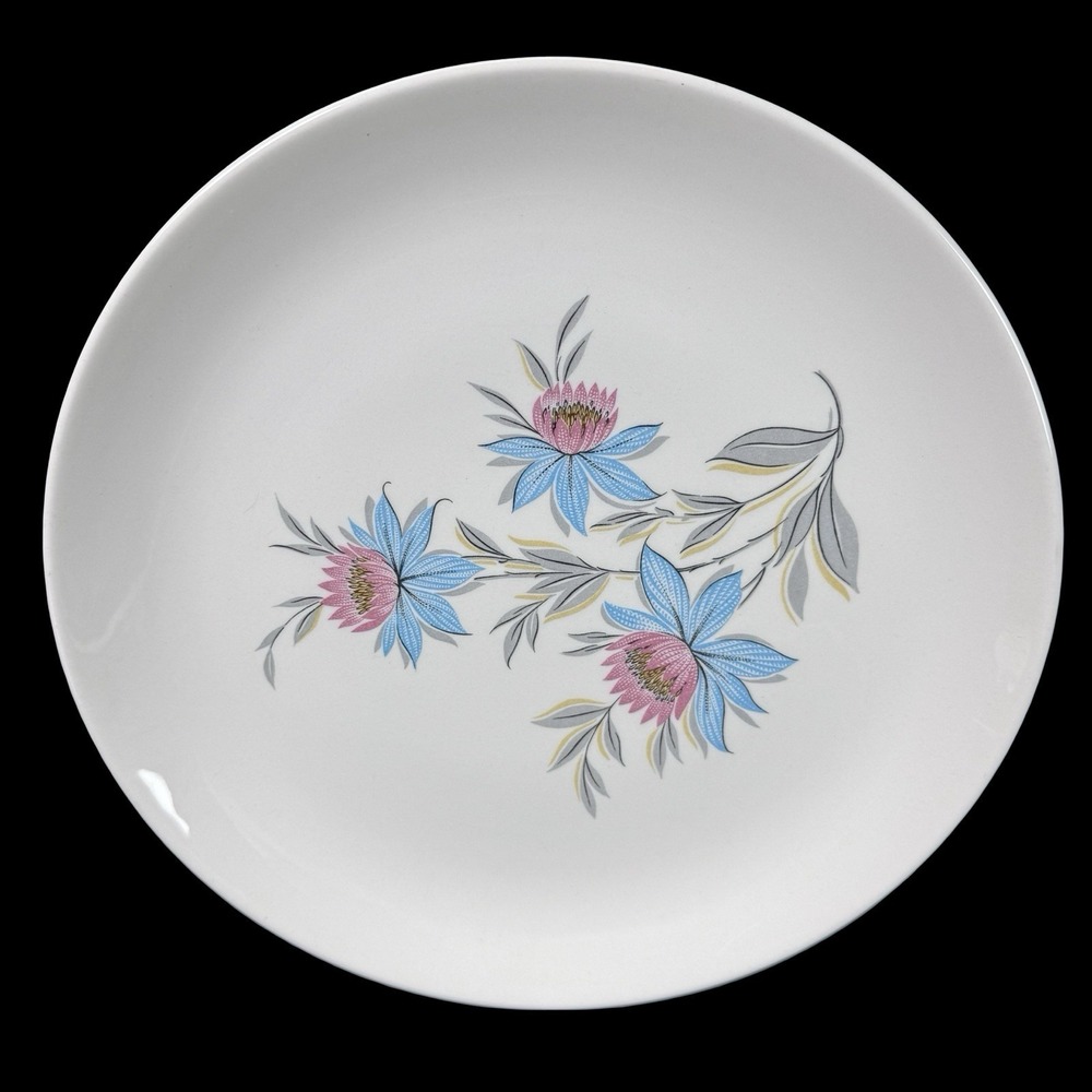 Steubenville Pottery Fairlane 10" Dinner Plate‎ Vintage Mid-Century Modern